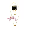 Gold Plated Necklace Chain Set For Women