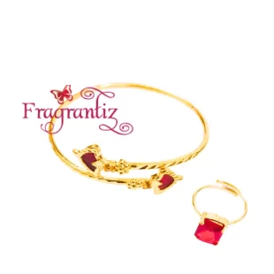 stylish gold plated bangles